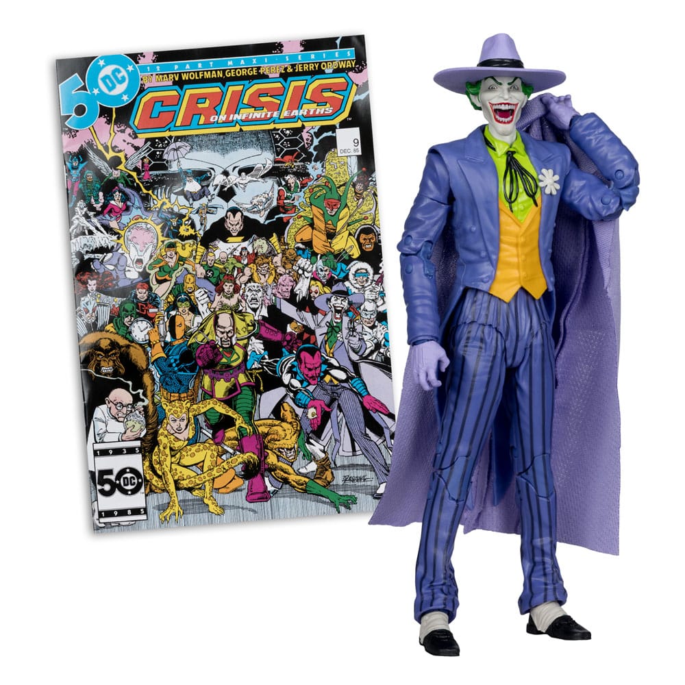 DC Direct Page Punchers Action Figure The Joker (Crisis on Infinite Earths) 18 cm